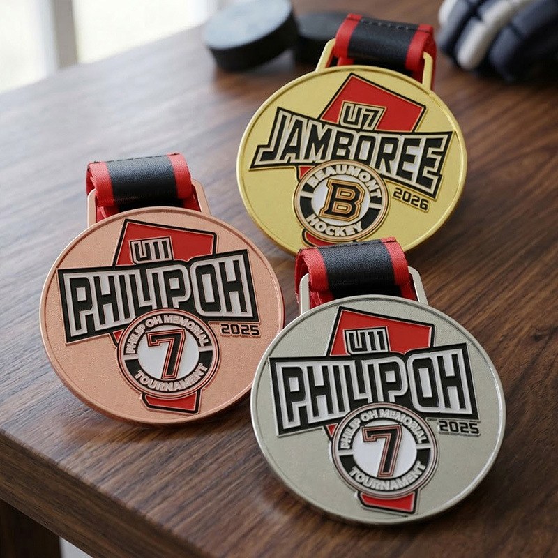 Tilpassede sportsmedaljer for konkurransepriser