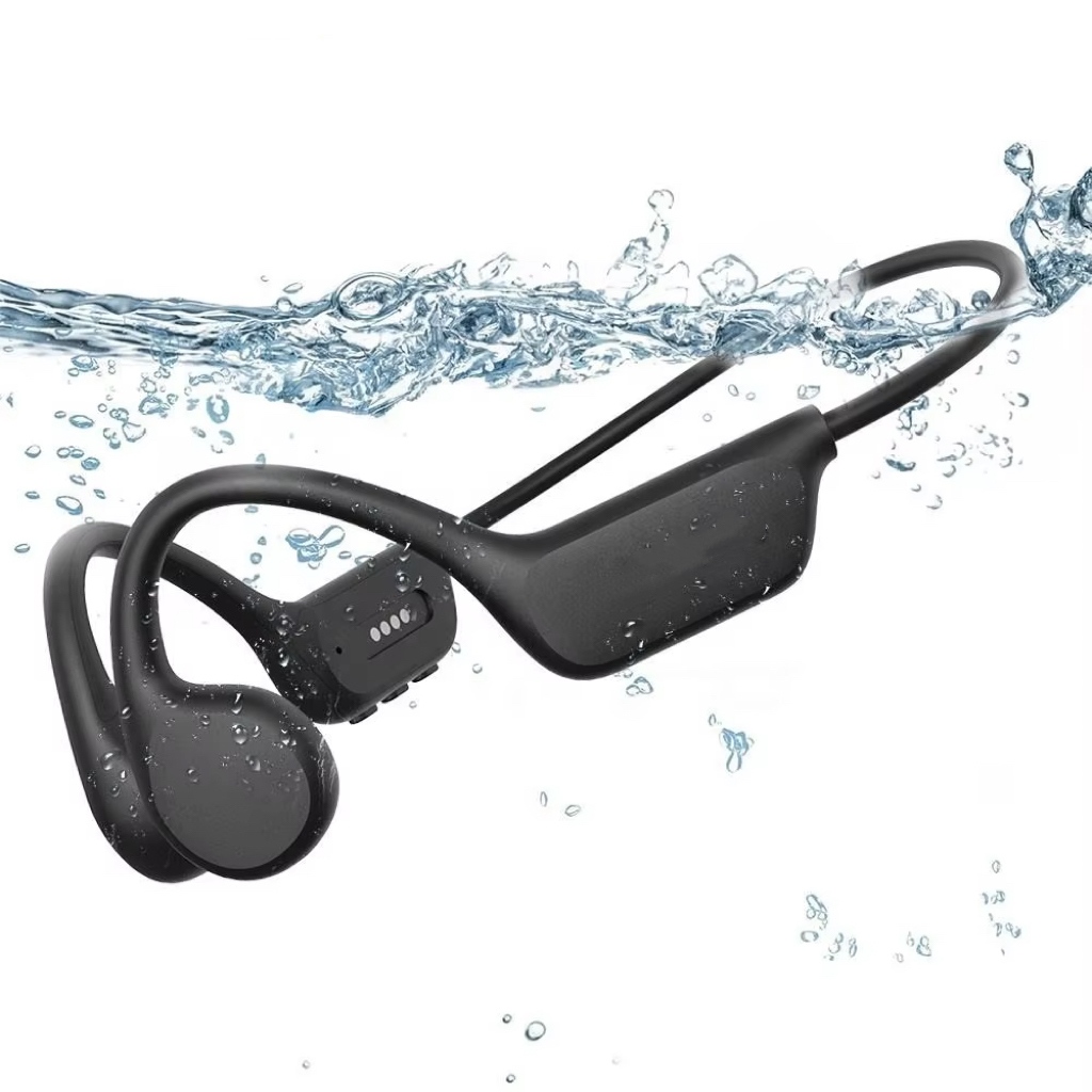 IPX8 16G Bone Conduction Hodetelefoner