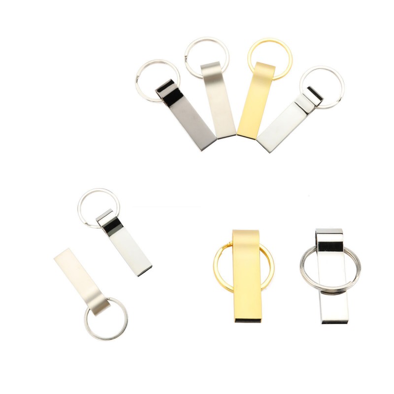 Metallnøkkelring USB 2.0 Flash Drive