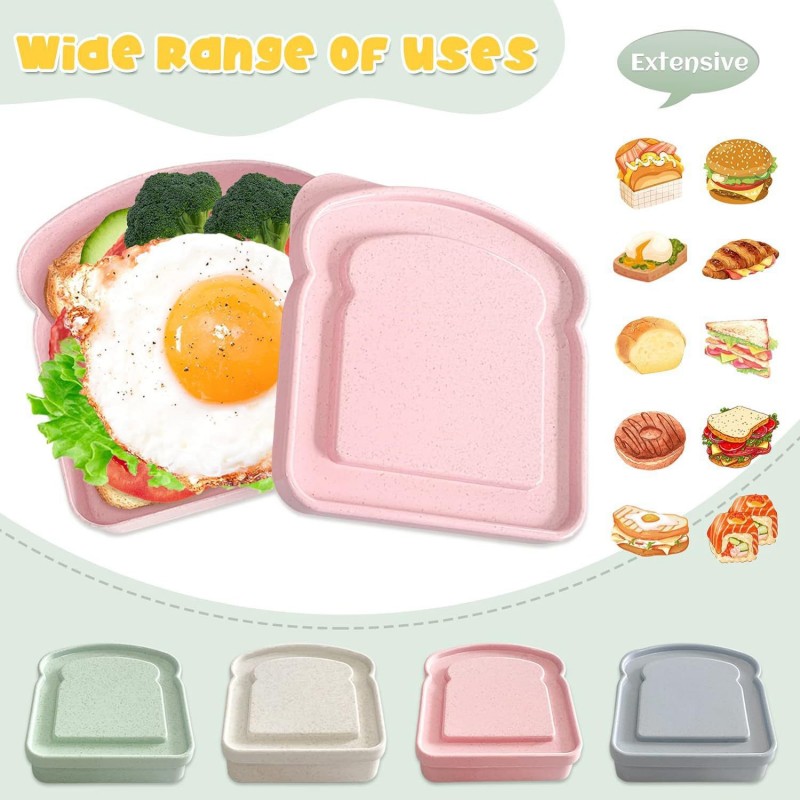 Wheat Straw Sandwich lunsjboks