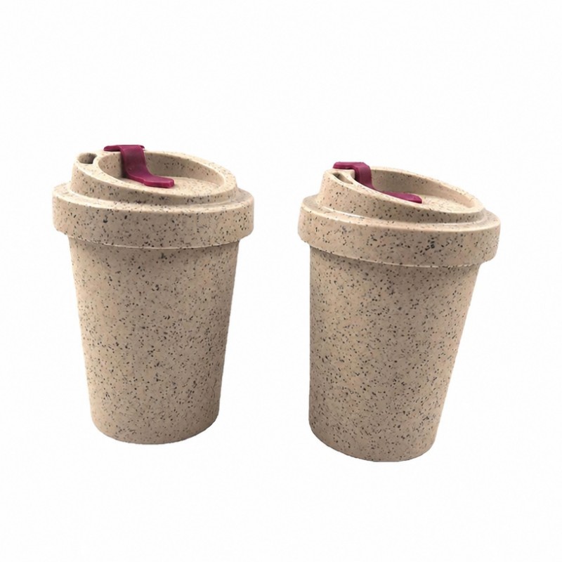 12 oz bærekraftig kaffemalt gjenbrukbar reisekopp